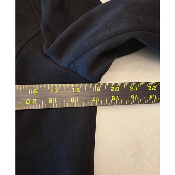 NWT Tahari Faux Leather Women's Draped Moto Jacket SZ Medium Black - Picture 7 of 8